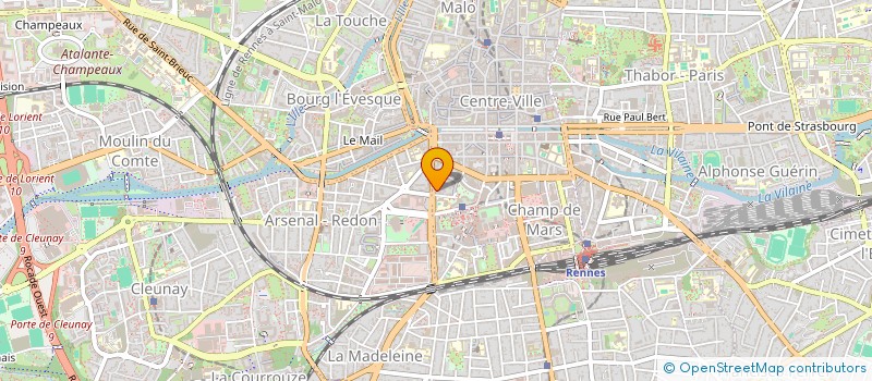 localisation de l'entreprise MONSIEUR MAXIME PLASSERAUD  RENNES