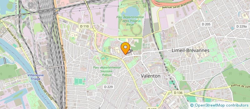 localisation de l'entreprise MONSIEUR MAXIME PLIYA  VALENTON