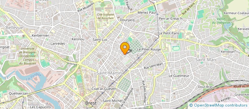 localisation de l'entreprise MONSIEUR MAXIME PLOURIN à BREST