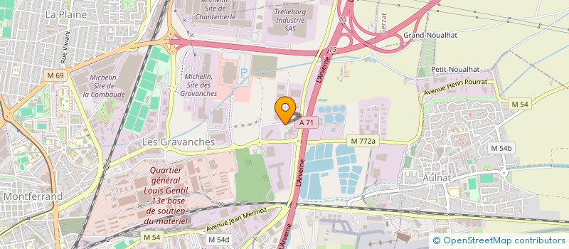 localisation de l'entreprise MONSIEUR MAXIME POINAS  CLERMONT-FERRAND