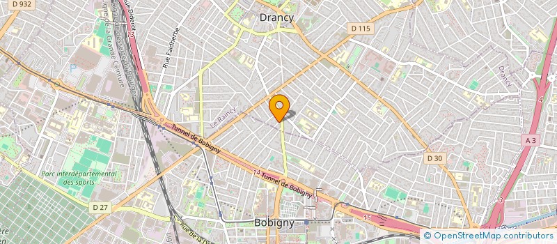 localisation de l'entreprise MONSIEUR MAXIME POINTUT  DRANCY