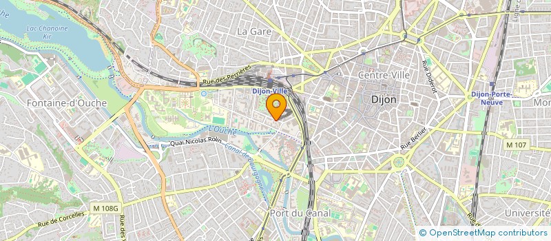 localisation de l'entreprise MONSIEUR MAXIME POIRIER  DIJON