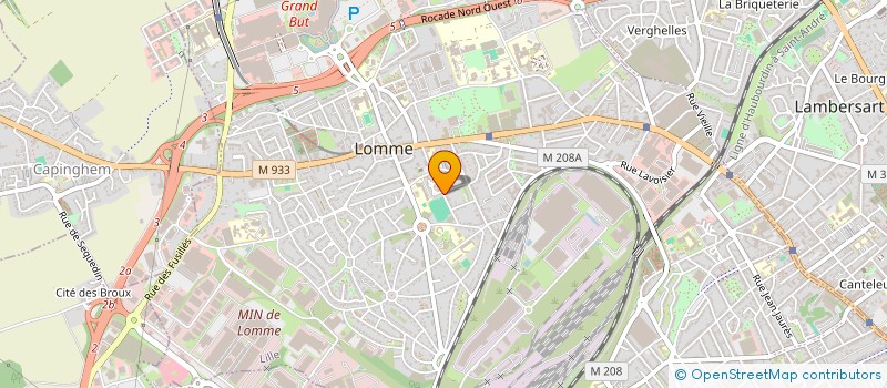 localisation de l'entreprise MONSIEUR MAXIME POISSONNIER à LILLE
