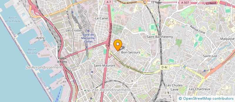 localisation de l'entreprise MONSIEUR MAXIME POLI à MARSEILLE