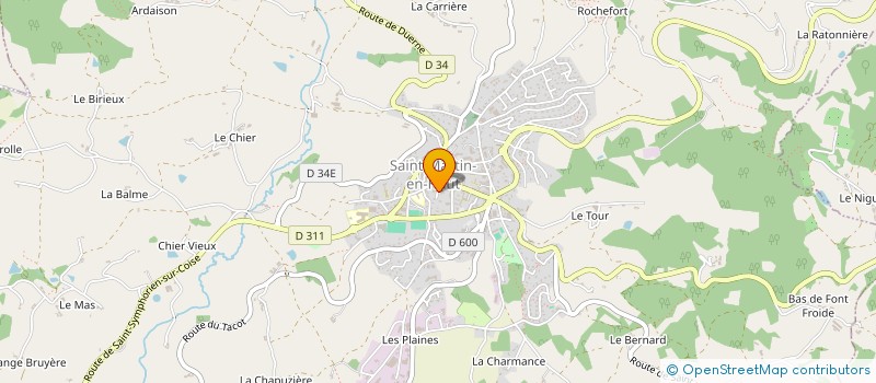 localisation de l'entreprise MONSIEUR MAXIME PONCET  SAINT-MARTIN-EN-HAUT