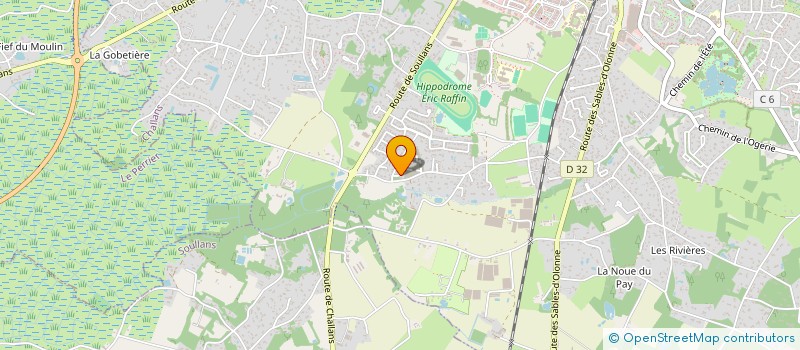 localisation de l'entreprise MONSIEUR MAXIME PONTOIZEAU à CHALLANS