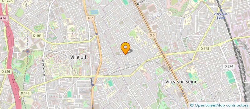 localisation de l'entreprise MONSIEUR MAXIME PORDIE à VITRY-SUR-SEINE