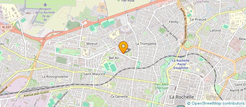 localisation de l'entreprise MONSIEUR MAXIME PORTKA  LA ROCHELLE