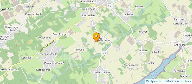 localisation de l'entreprise MONSIEUR MAXIME POTIER  PLOUGASTEL-DAOULAS