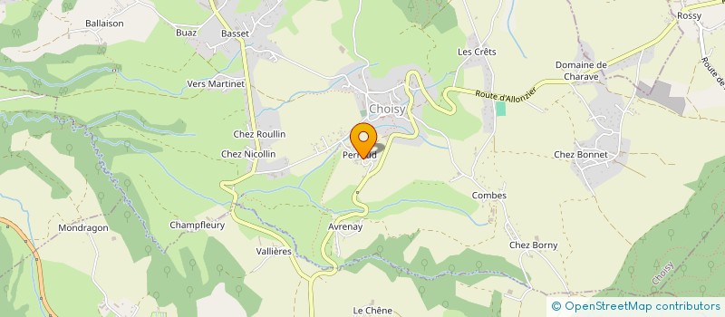 localisation de l'entreprise MONSIEUR MAXIME POUGNER  CHOISY