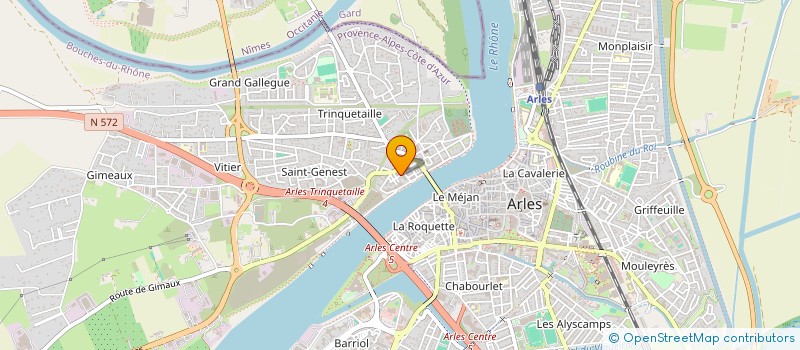 localisation de l'entreprise MONSIEUR MAXIME POULIQUEN à ARLES