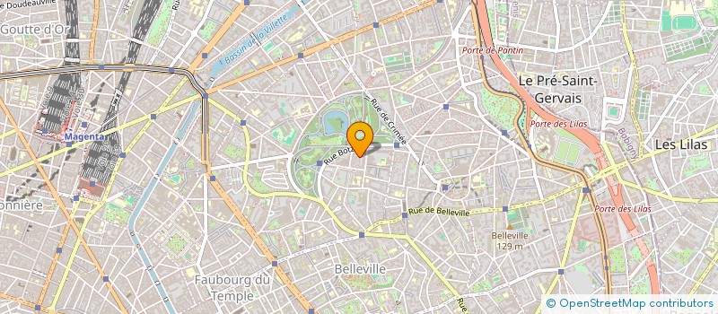 localisation de l'entreprise MONSIEUR MAXIME POUPAERT  PARIS 19