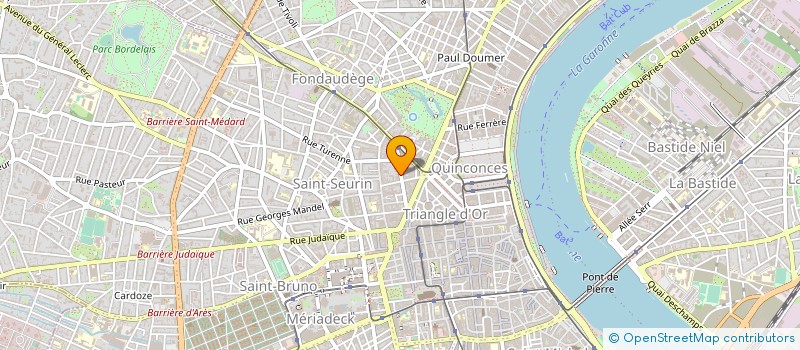 localisation de l'entreprise MONSIEUR MAXIME PRENAT  BORDEAUX