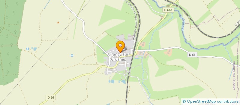 localisation de l'entreprise MONSIEUR MAXIME PRESTAT  ARRANCY-SUR-CRUSNES