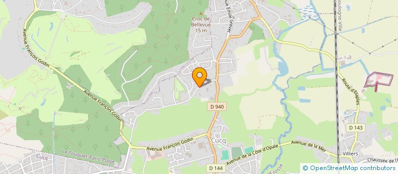 localisation de l'entreprise MONSIEUR MAXIME PREYS  CUCQ