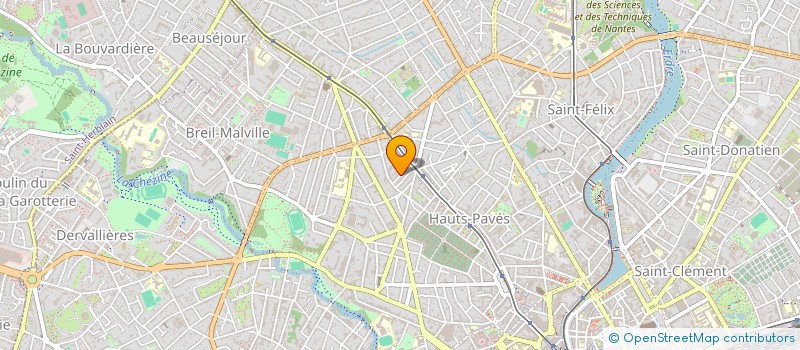 localisation de l'entreprise MONSIEUR MAXIME PRIGENT à NANTES