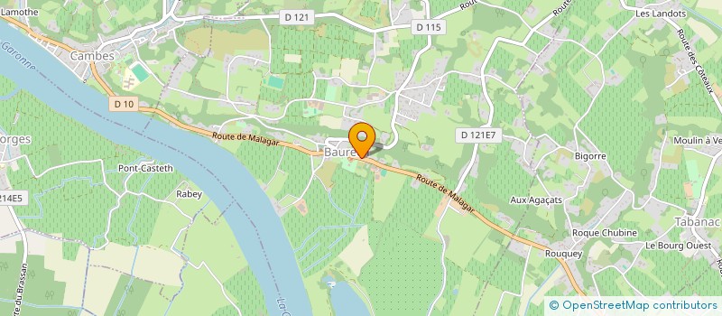 localisation de l'entreprise MONSIEUR MAXIME PRIOU  BAURECH