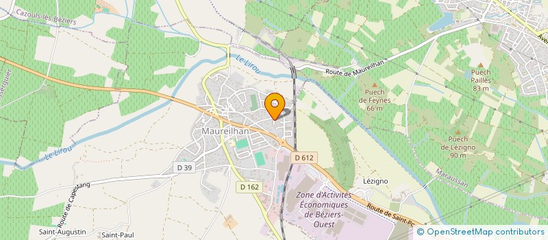 localisation de l'entreprise MONSIEUR MAXIME PROST  MAUREILHAN