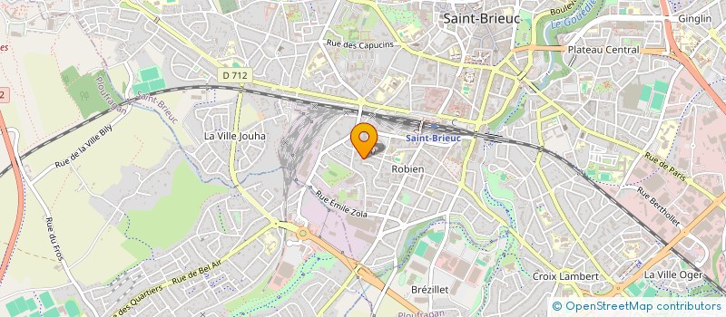 localisation de l'entreprise MONSIEUR MAXIME PROU à SAINT-BRIEUC