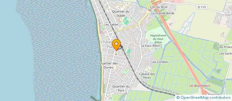 localisation de l'entreprise MONSIEUR MAXIME PROVAUX à CHATELAILLON-PLAGE