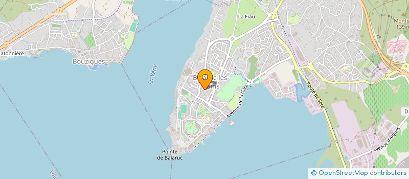 localisation de l'entreprise MONSIEUR MAXIME PRUNIAUX  BALARUC-LES-BAINS