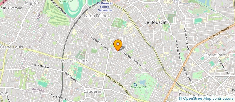 localisation de l'entreprise MONSIEUR MAXIME PUYAU  BORDEAUX