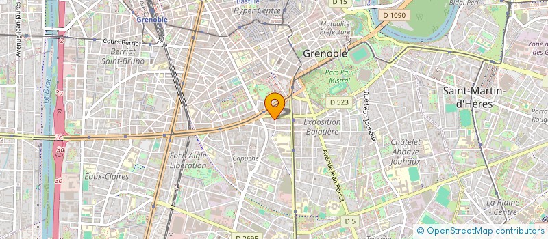 localisation de l'entreprise MONSIEUR MAXIME QUINZIN à GRENOBLE