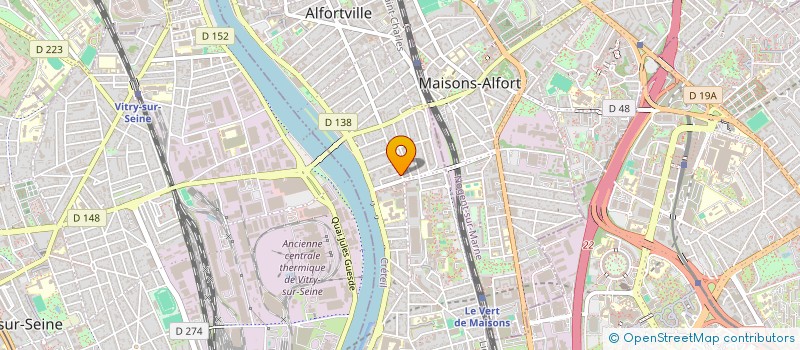 localisation de l'entreprise MONSIEUR MAXIME QUIQUERET à ALFORTVILLE