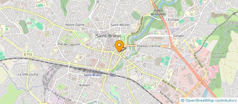 localisation de l'entreprise MONSIEUR MAXIME RABALLAND à SAINT-BRIEUC