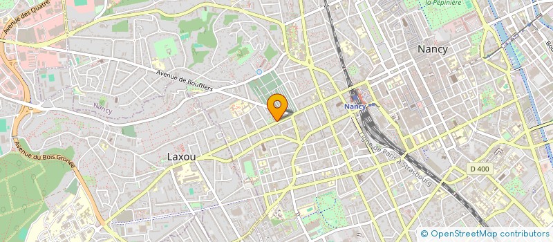 localisation de l'entreprise MONSIEUR MAXIME RABBE  NANCY