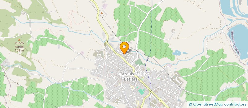 localisation de l'entreprise MONSIEUR MAXIME RABILLER à CAZOULS-LES-BEZIERS
