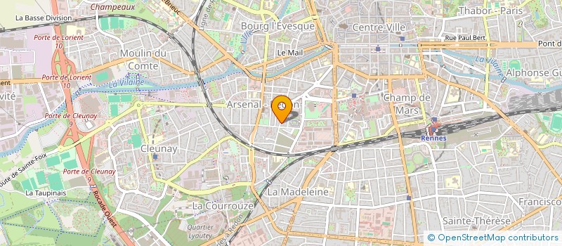 localisation de l'entreprise MONSIEUR MAXIME RABY à RENNES
