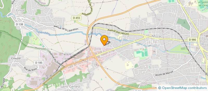 localisation de l'entreprise MONSIEUR MAXIME RACOIS  MOZAC