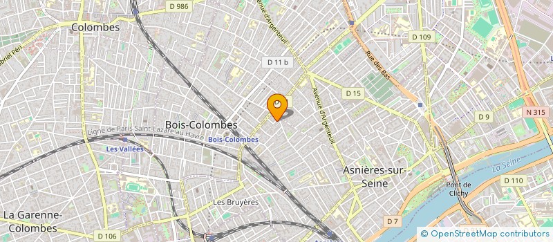 localisation de l'entreprise MONSIEUR MAXIME RADISSON à ASNIERES-SUR-SEINE