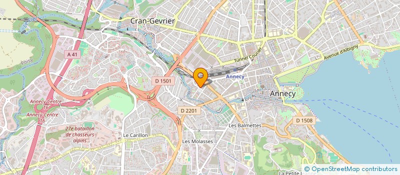 localisation de l'entreprise MONSIEUR MAXIME RADON  ANNECY