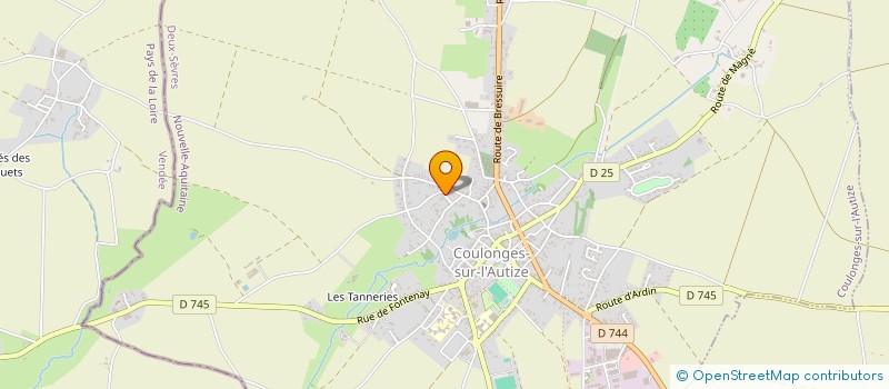 localisation de l'entreprise MONSIEUR MAXIME RAFFIN  COULONGES-SUR-L'AUTIZE