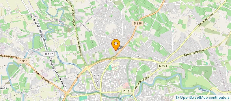 localisation de l'entreprise MONSIEUR MAXIME RANC  CARPENTRAS