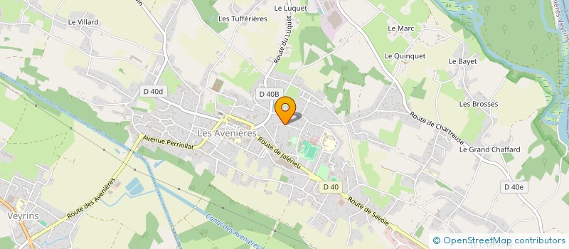 localisation de l'entreprise MONSIEUR MAXIME RANCON  LES AVENIERES VEYRINS-THUELLIN