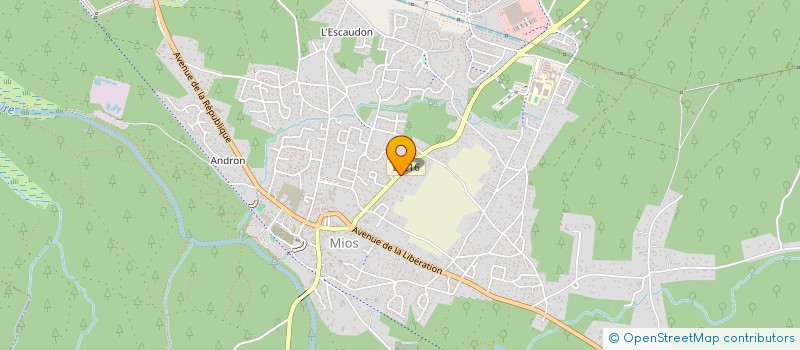 localisation de l'entreprise MONSIEUR MAXIME RAULLET  MIOS