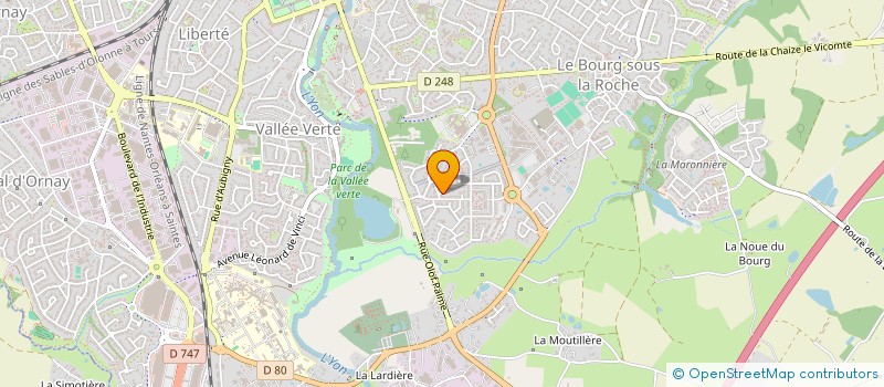 localisation de l'entreprise MONSIEUR MAXIME RAVAUD à LA ROCHE-SUR-YON