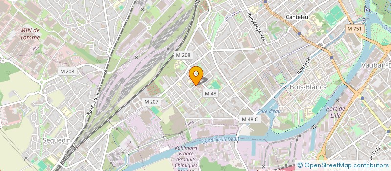 localisation de l'entreprise MONSIEUR MAXIME RAVET  LILLE
