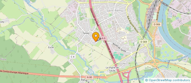 localisation de l'entreprise MONSIEUR MAXIME RAZE  SAINT-REMY