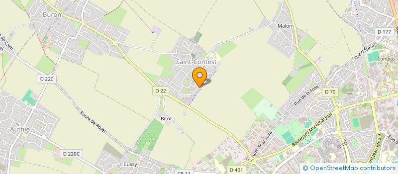 localisation de l'entreprise MONSIEUR MAXIME REAL  SAINT-CONTEST