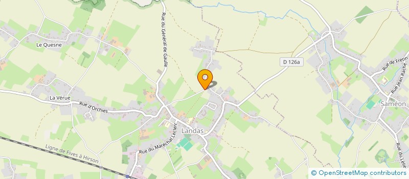 localisation de l'entreprise MONSIEUR MAXIME REANT  LANDAS