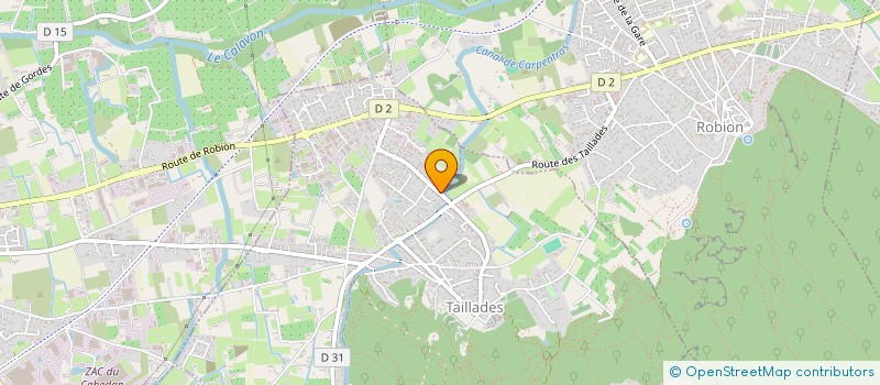 localisation de l'entreprise MONSIEUR MAXIME RECH  TAILLADES