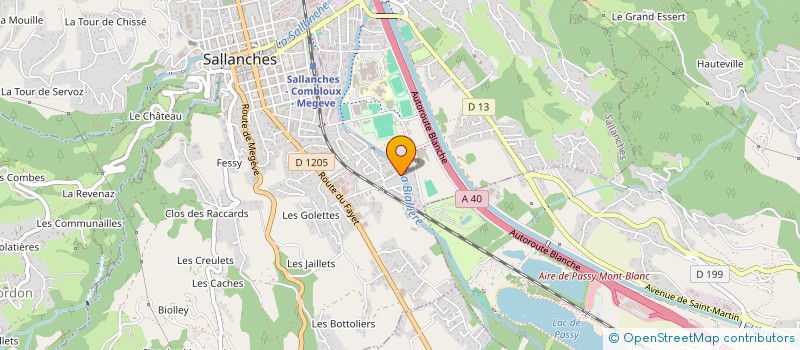 localisation de l'entreprise MONSIEUR MAXIME RECH à SALLANCHES