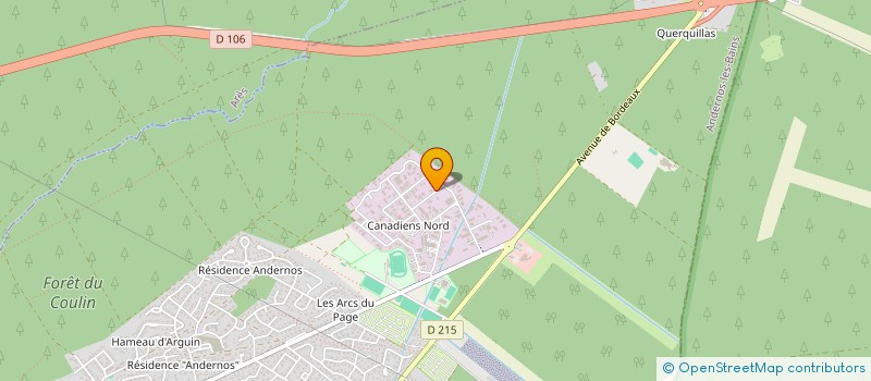 localisation de l'entreprise MONSIEUR MAXIME REGLEY  ANDERNOS-LES-BAINS