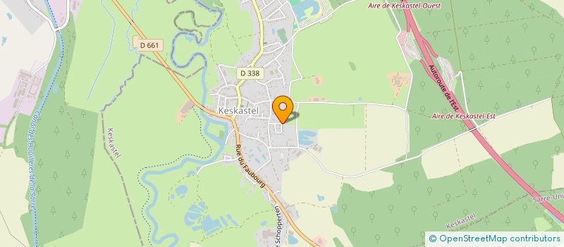 localisation de l'entreprise MONSIEUR MAXIME REITZ  KESKASTEL