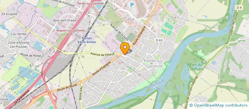 localisation de l'entreprise MONSIEUR MAXIME RELANDEAU  PORTET SUR GARONNE