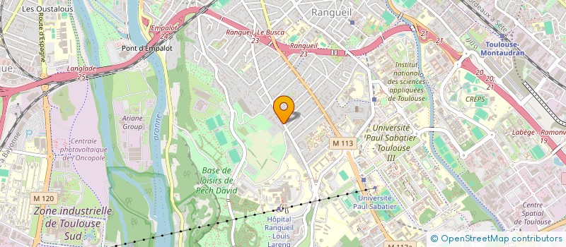 localisation de l'entreprise MONSIEUR MAXIME RELLA  TOULOUSE